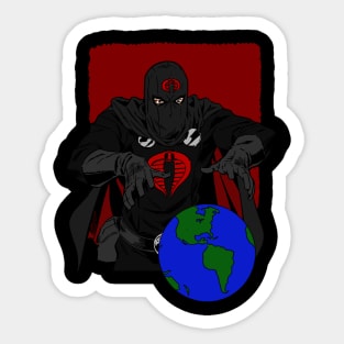 Cobra Commander - Black Sticker